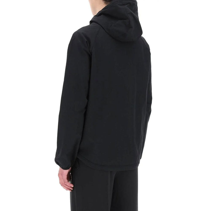 Marcelo Burlon Black Polyamide Shell Jacket