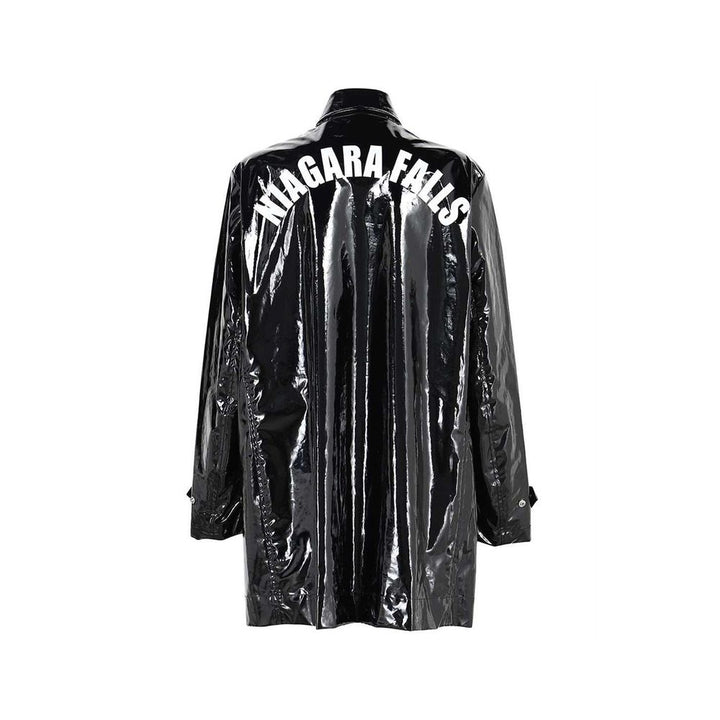 Dsquared² Black Polyethylene Coat