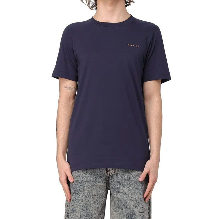 Marni Black Cotton T-Shirt
