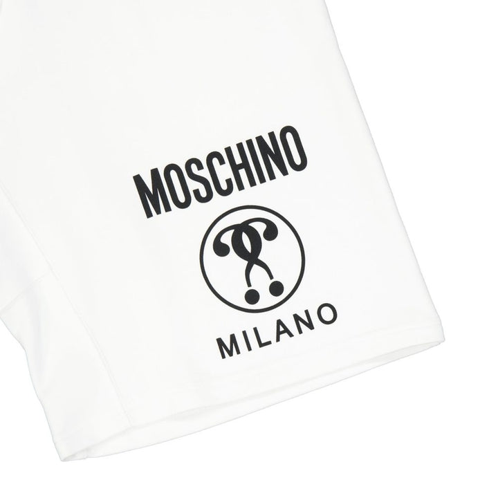 Moschino Couture White Cotton Shorts