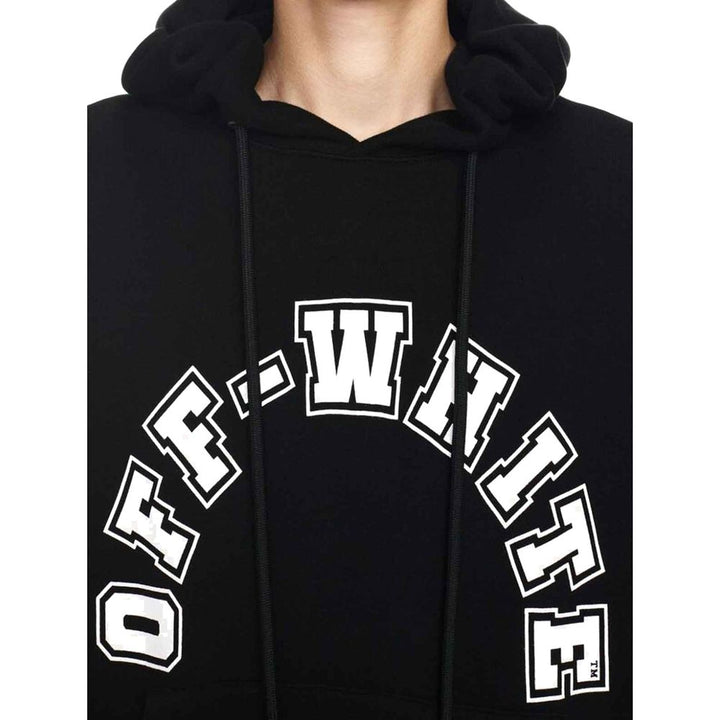Off-White Black Cotton Sweatshirt
