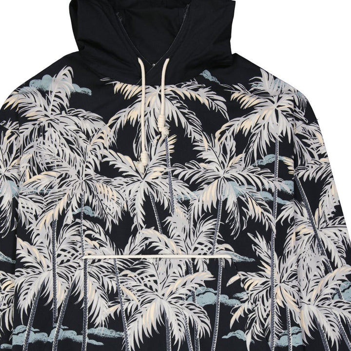 Palm Angels Black Cotton Pattern Shirt
