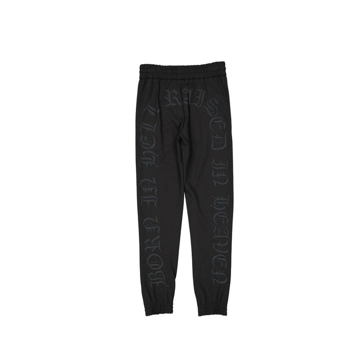 Philipp Plein Black Elastane Joggers (Workout Pants)