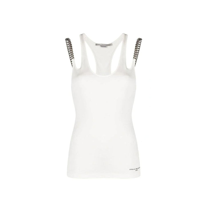 Stella McCartney White Cotton Tank Tops