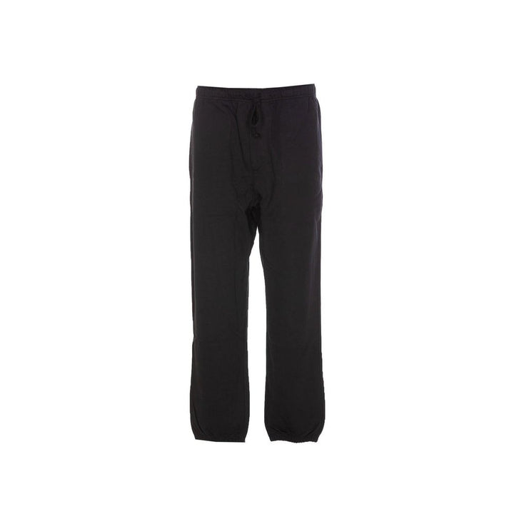Y-3 Black Cotton Joggers (Workout Pants)