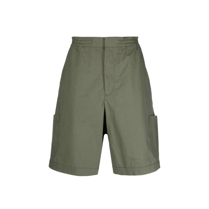 Ambush Bicolor Cotton Bermuda Shorts