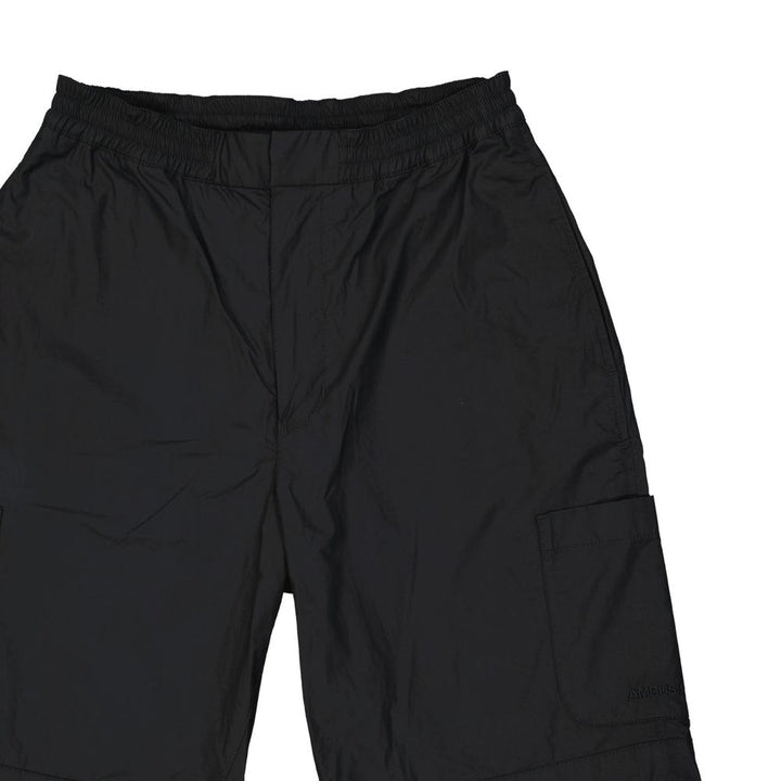 Ambush Black Cotton Shorts