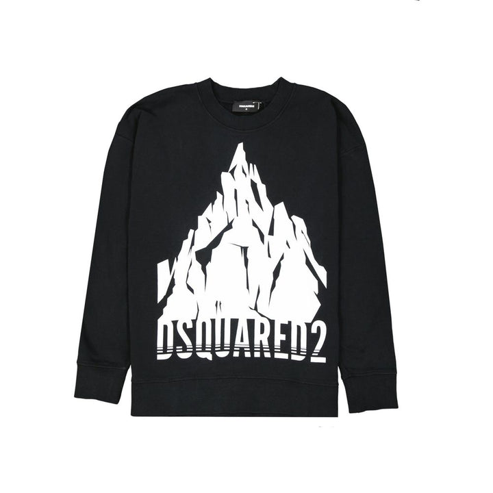Dsquared² Black Cotton Sweatshirt