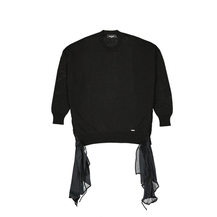Dsquared² Black Cotton Sweatshirt
