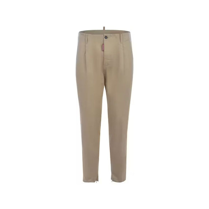 Dsquared² Beige Cotton Chino Pants