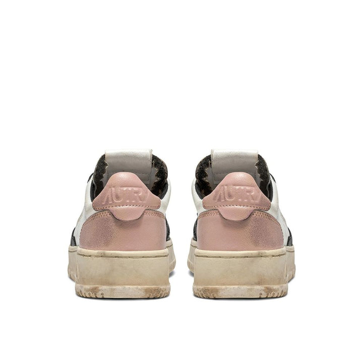 Autry White Leather Low Top Sneakers