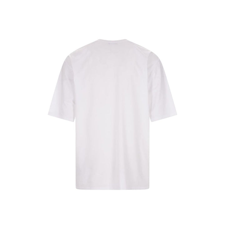 Balmain White Cotton T-Shirt