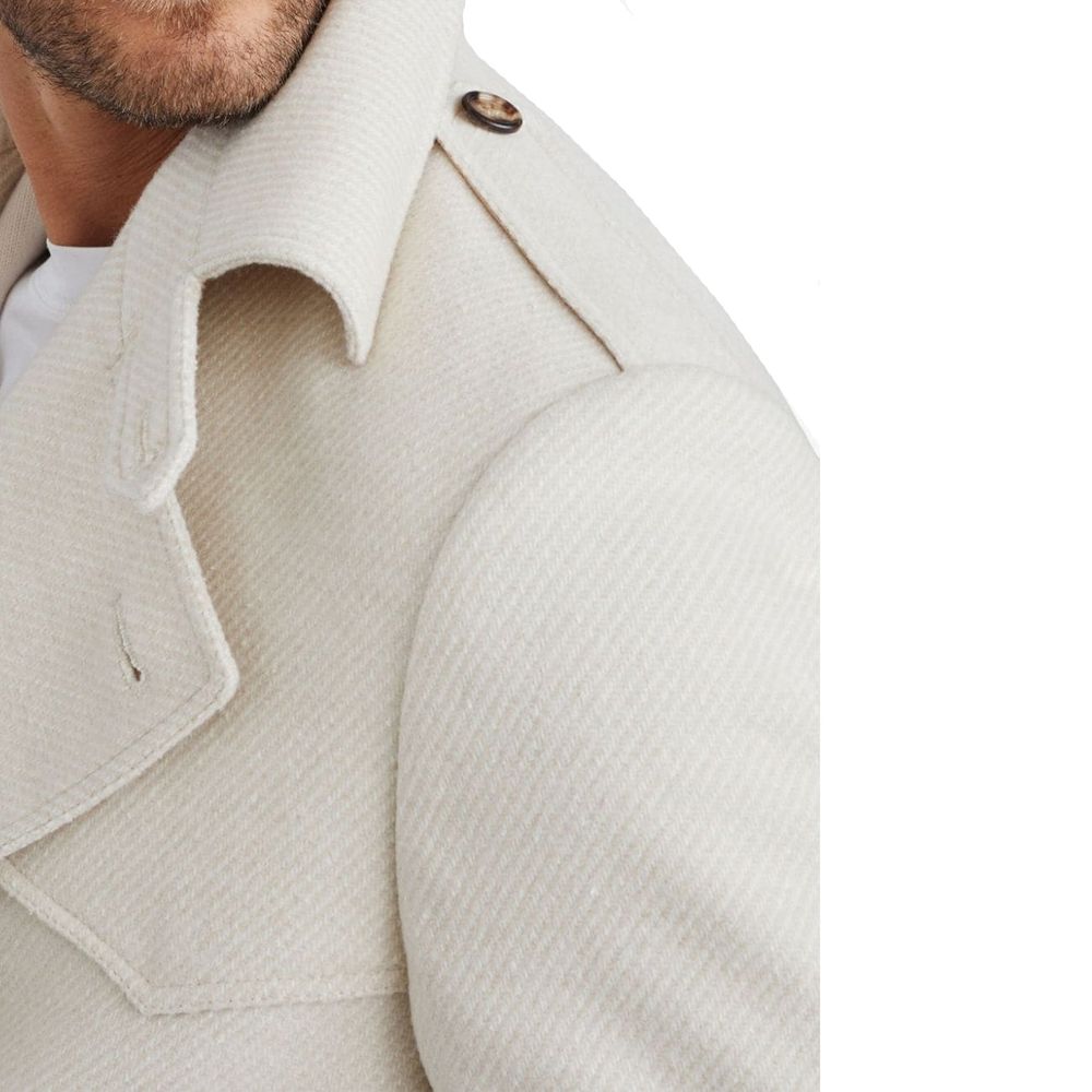 Brunello Cucinelli Beige Cashmere Coat