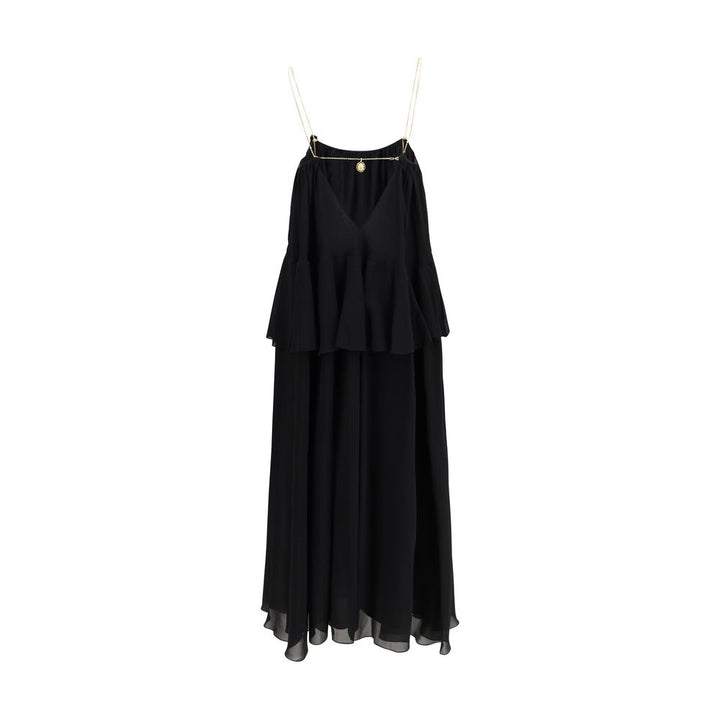 Chloé Black Silk Casual Dress