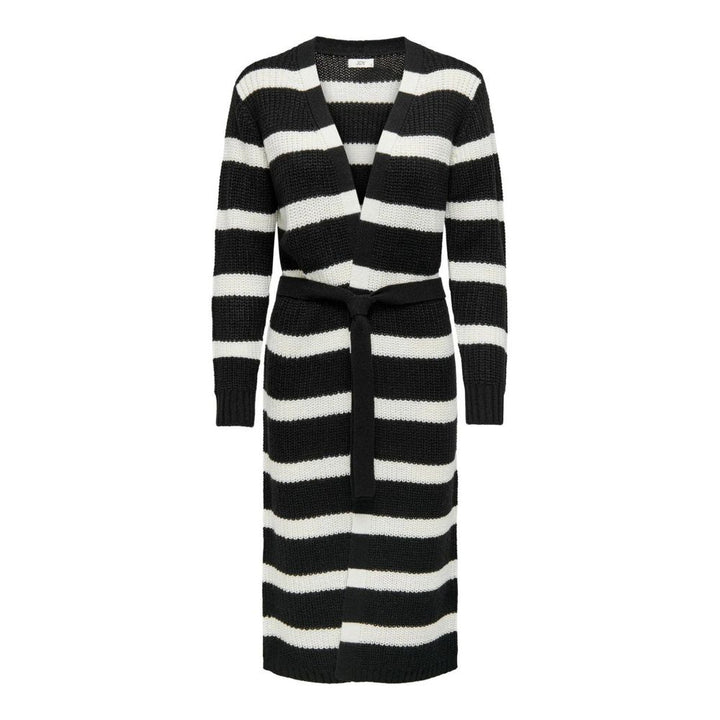 Jacqueline De Yong Black Marabou Cardigan