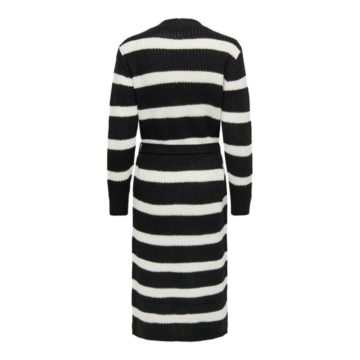 Jacqueline De Yong Black Marabou Cardigan