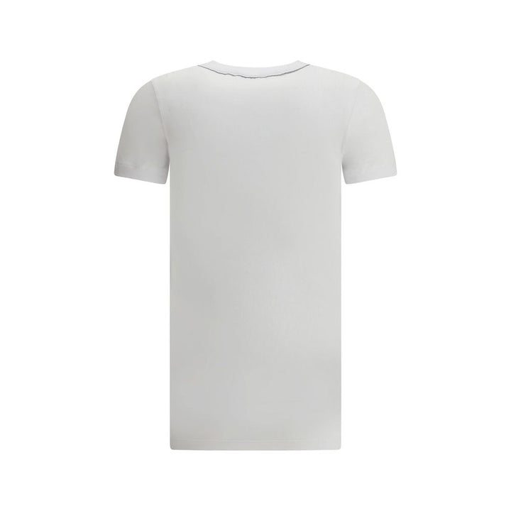 Brunello Cucinelli White Cotton T-Shirt