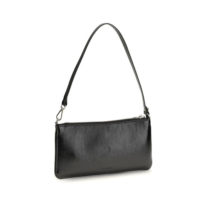 Courrèges Black Cowhide Shoulder Bag