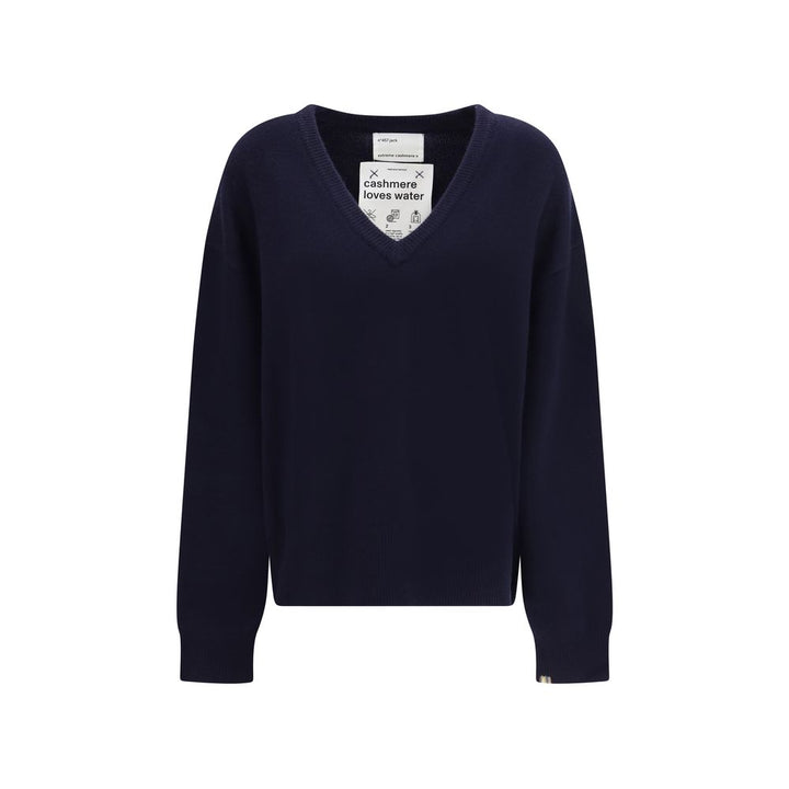 Extreme Cashmere Blue Cashmere Sweatshirt