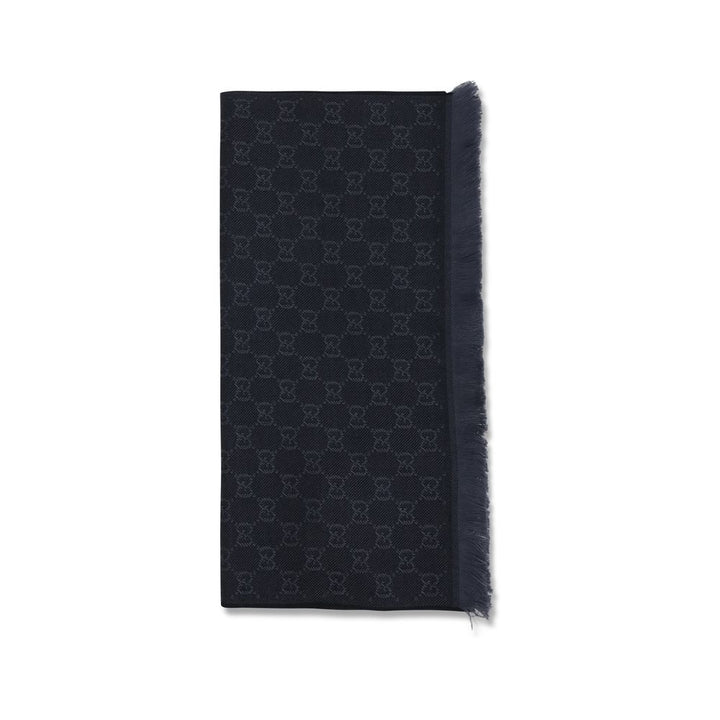 Gucci Black Wool Scarf