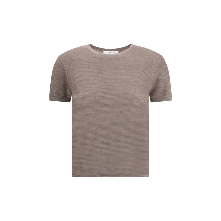 Lisa Yang Brown Cashmere T-Shirt