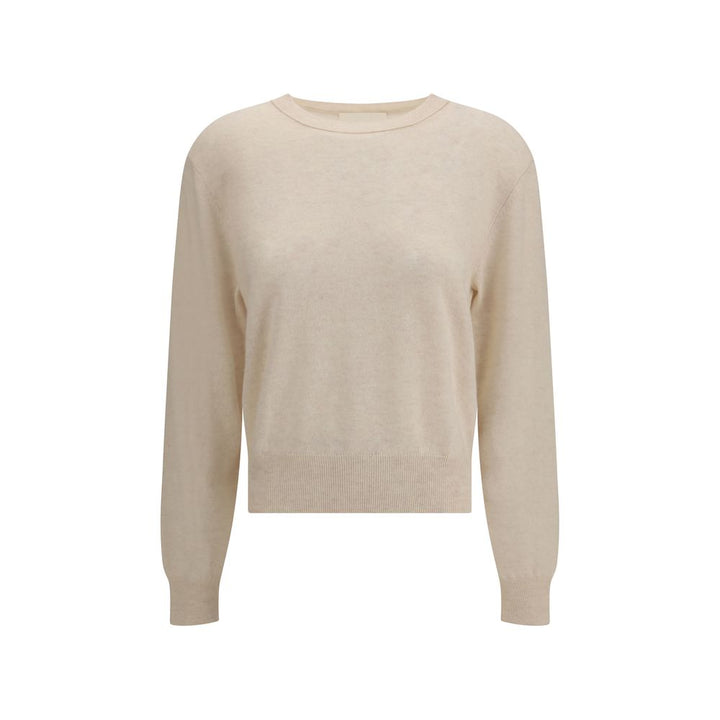 Lisa Yang Cream Fleece Wool Sweatshirt