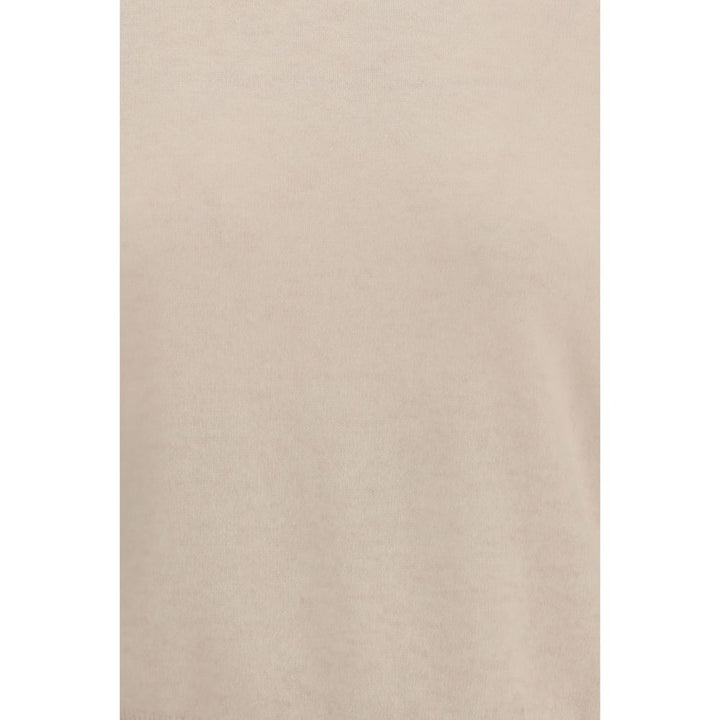 Lisa Yang Cream Fleece Wool Sweatshirt