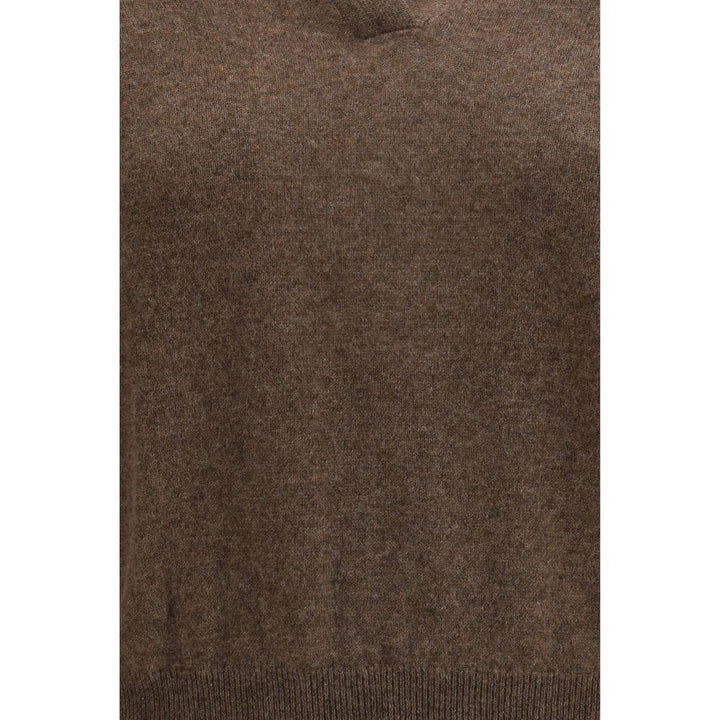 Lisa Yang Brown Cashmere Sweatshirt