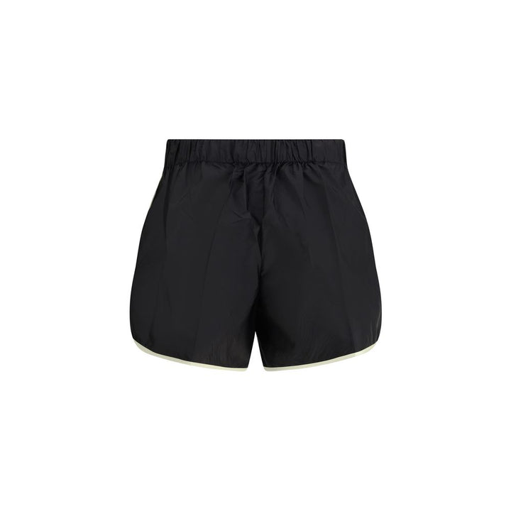 Prada Black Recycled Polyamide Bermuda Shorts