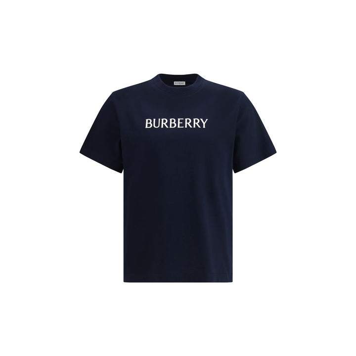 Burberry Blue Cotton T-Shirt