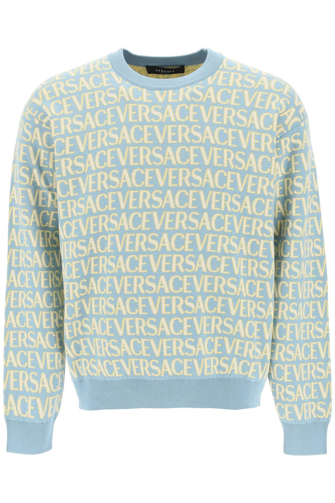 monogram cotton sweater-0