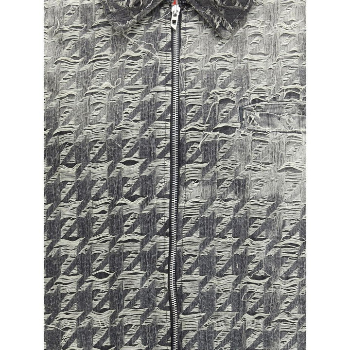 Diesel Multicolor Cotton Denim Jacket