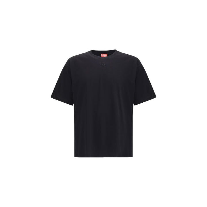 Diesel Black Cotton T-Shirt