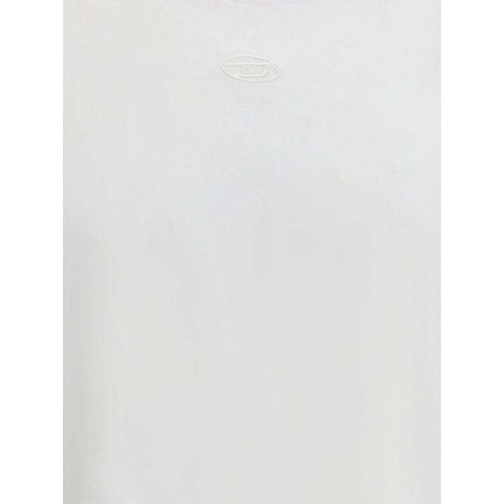 Diesel White Cotton T-Shirt