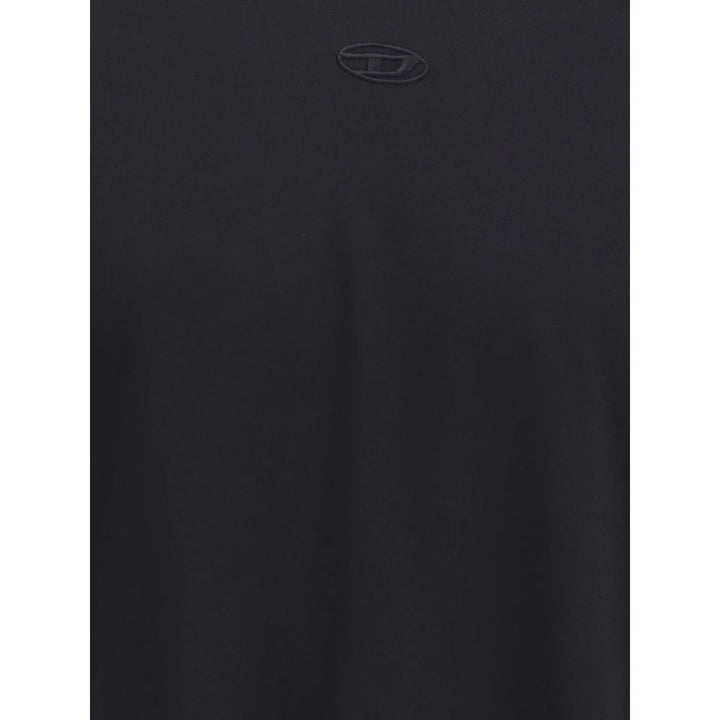 Diesel Black Cotton T-Shirt