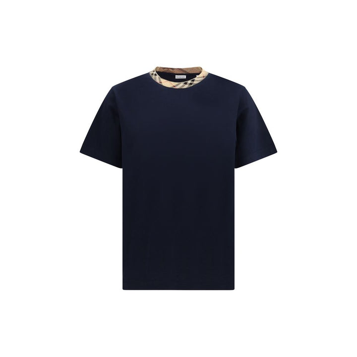 Burberry Blue Cotton T-Shirt
