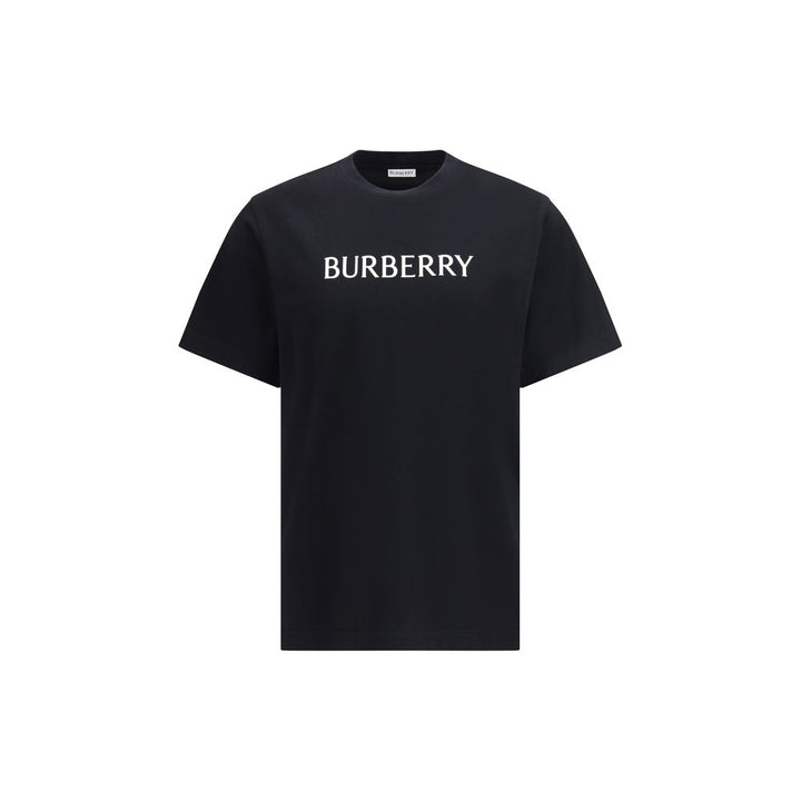 Burberry Black Cotton T-Shirt
