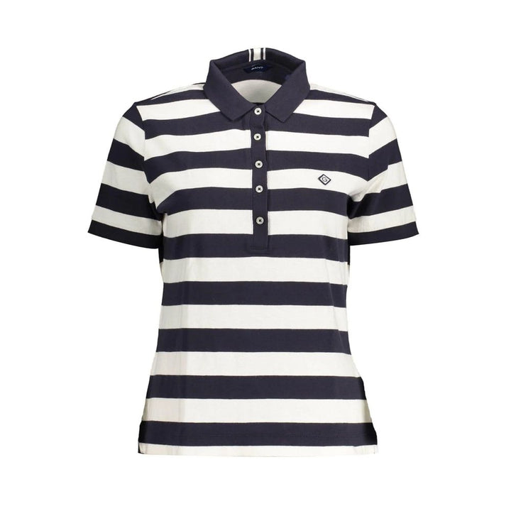 Gant Blue Cotton Polo Shirt