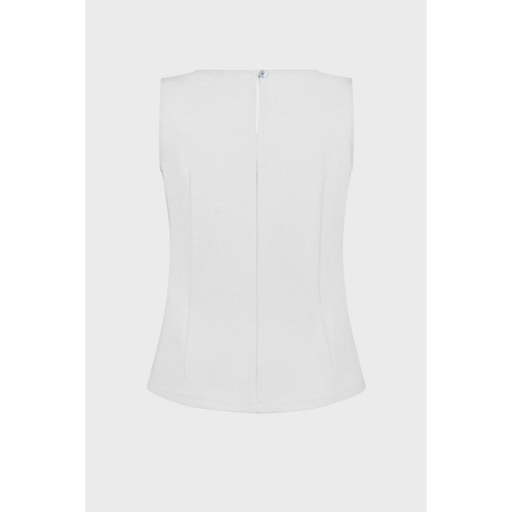 19V69 Italia White Viscose Top