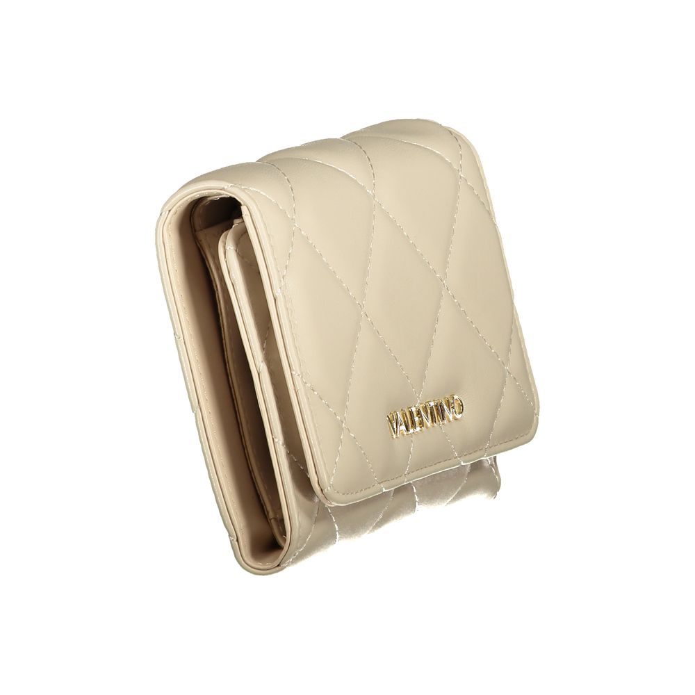 Mario Valentino Beige Polyurethane Women Wallet