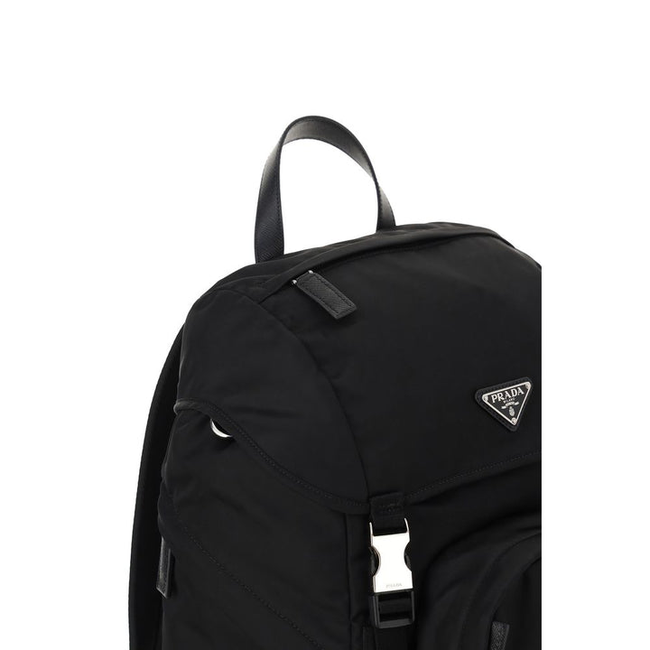 Prada Black Recycled Polyamide Backpack
