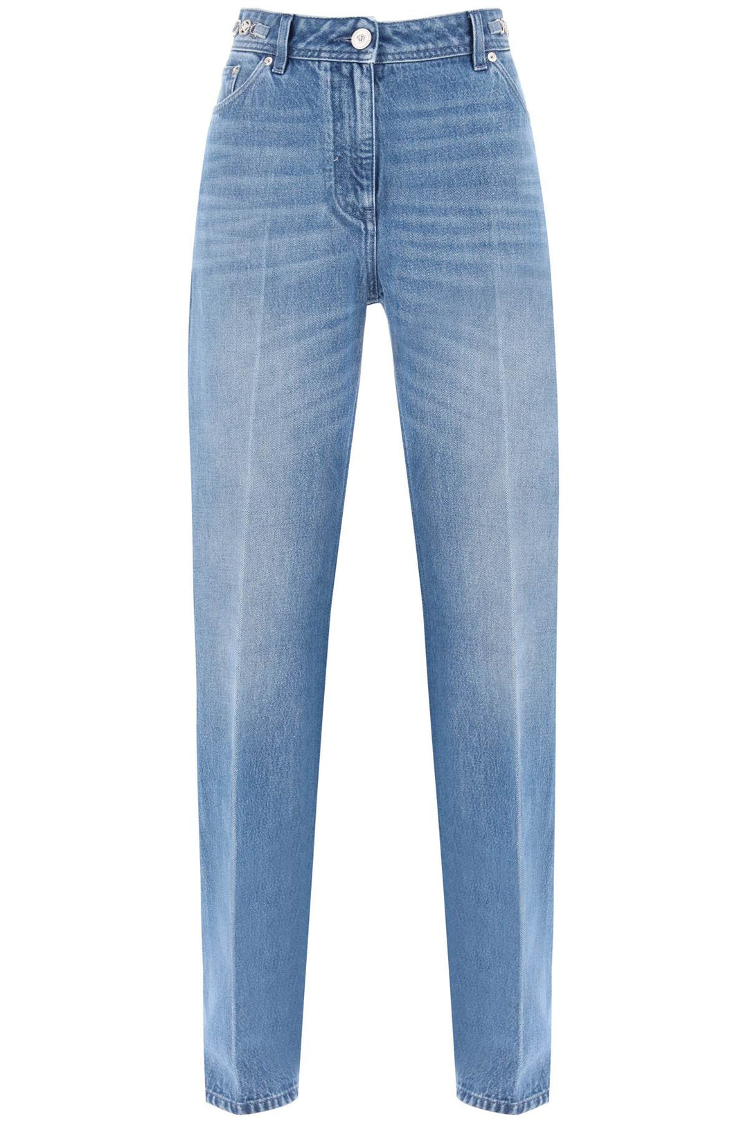 boyfriend jeans with tailored crease-0