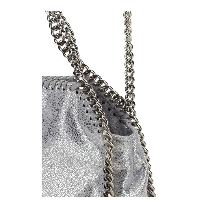 Stella McCartney Silver Polyester Shoulder Bag