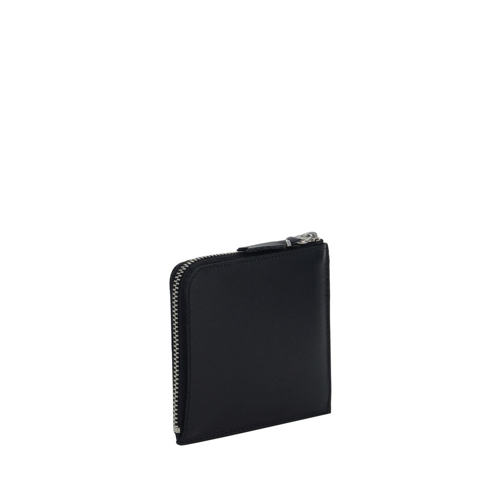 Comme Des Garçons Black Calf Leather Bos Taurus Wallet