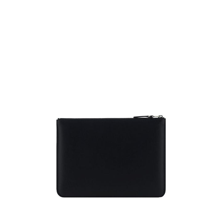 Comme Des Garçons Black Calf Leather Bos Taurus Wallet