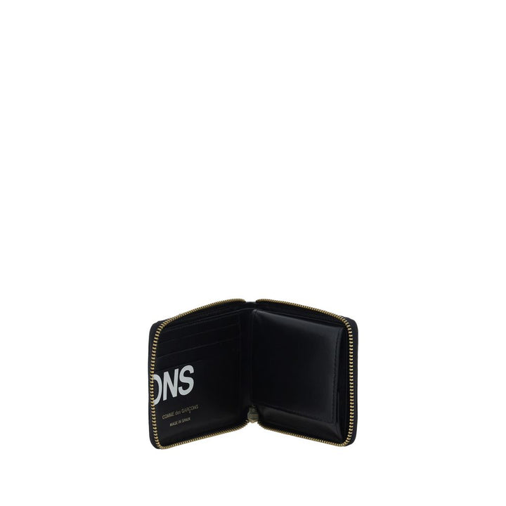Comme Des Garçons Black Calf Leather Bos Taurus Wallet