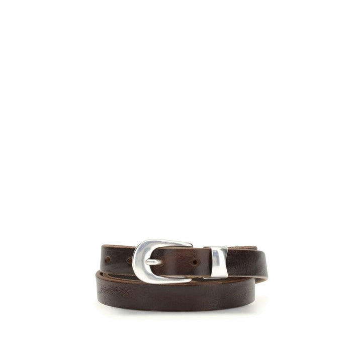 Our Legacy Brown Calf Leather Bos Taurus Regular Belt