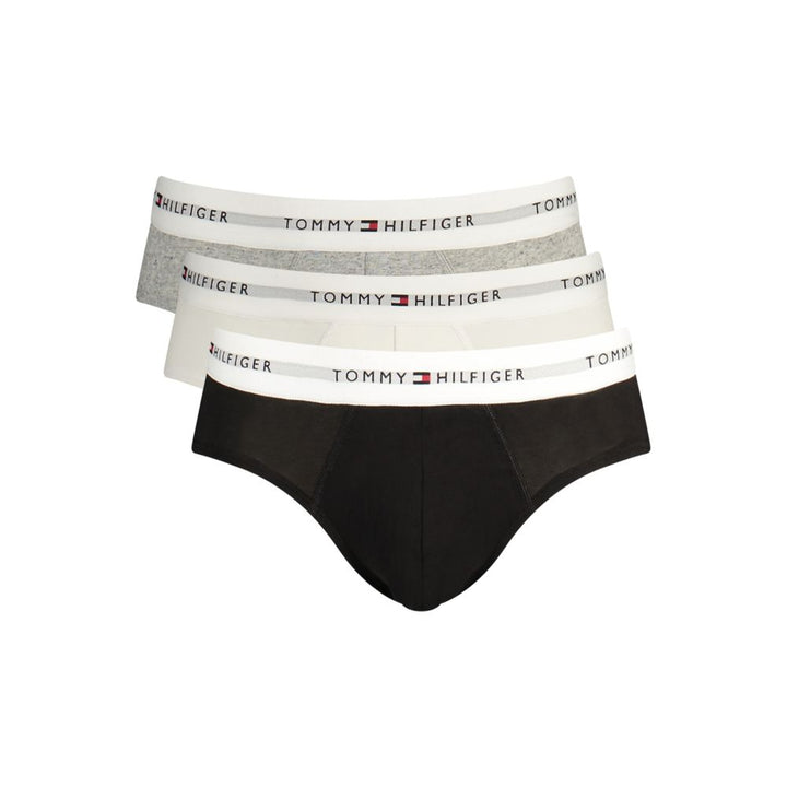 Tommy Hilfiger Grey Cotton Men's Briefs