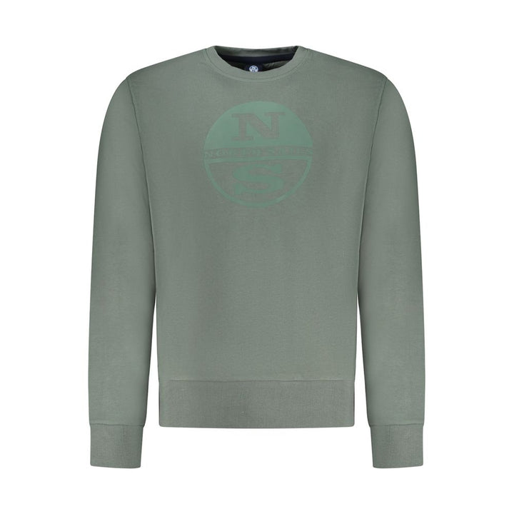 North Sails Verde Cotton Men Sweatshirt