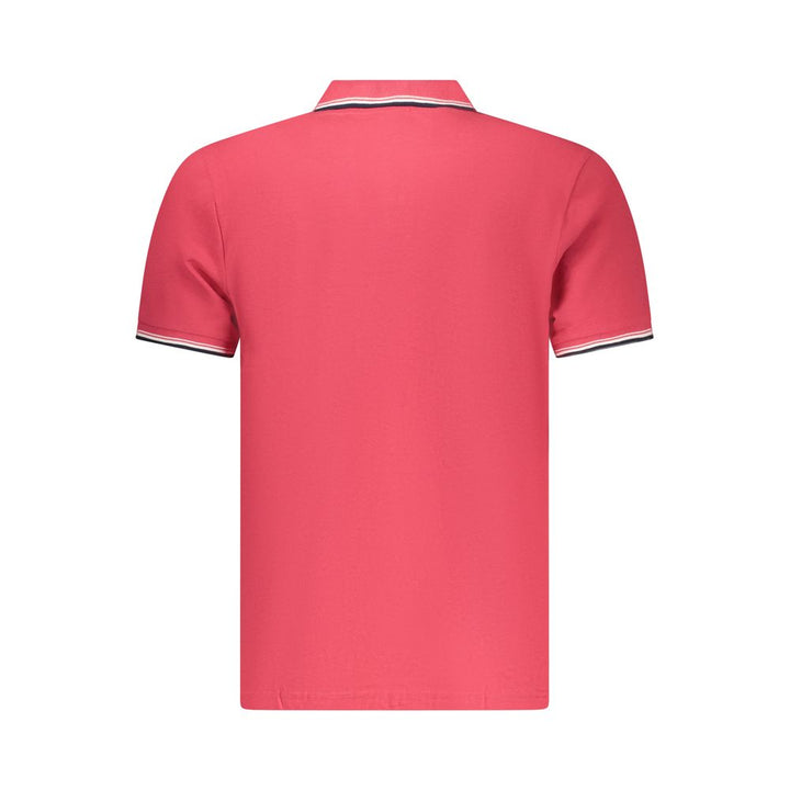 North Sails Red Cotton Men Polo